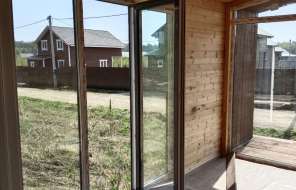 Веранда с панорамными окнами