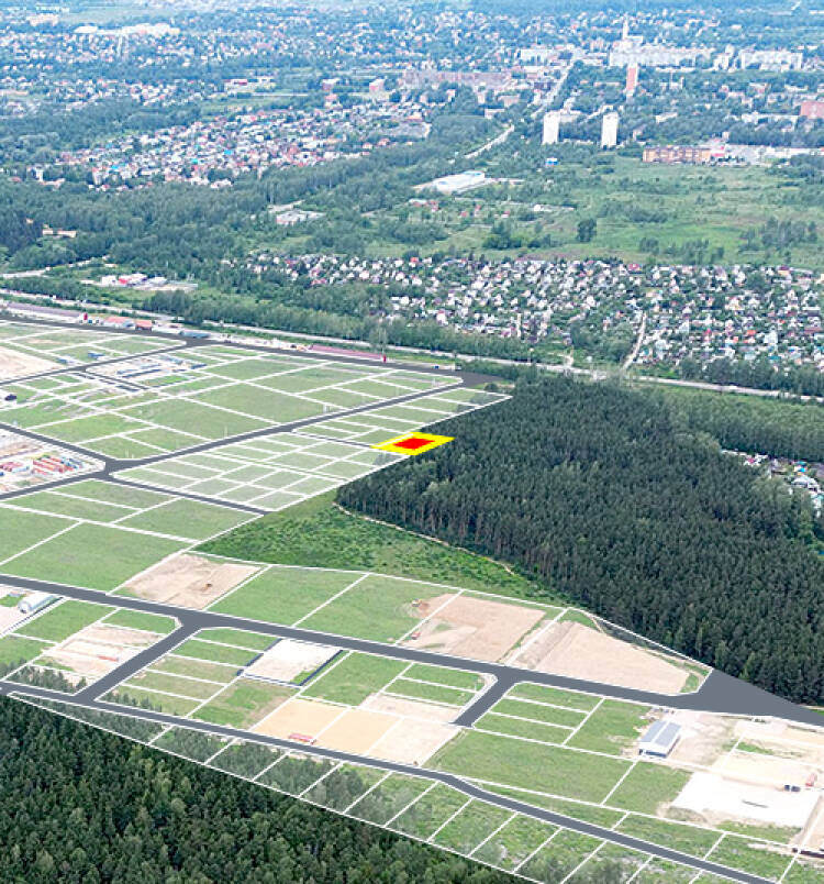 Фатеево Парк уч.№216 - Земельный участок кадастровый номер 50:17:0030202:1484