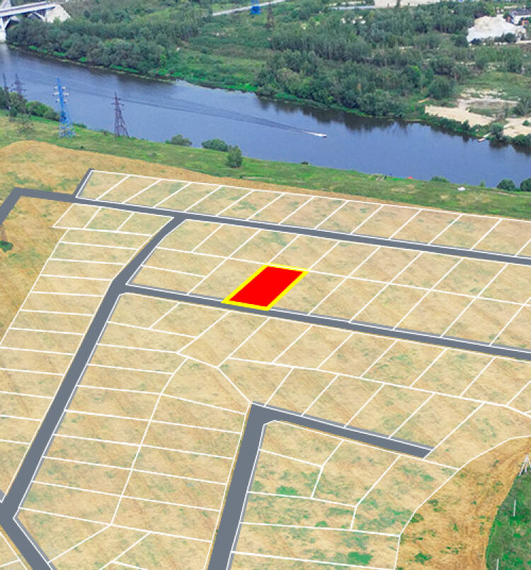 Фарватер уч.№87 - Земельный участок кадастровый номер 50:29:0060307:447