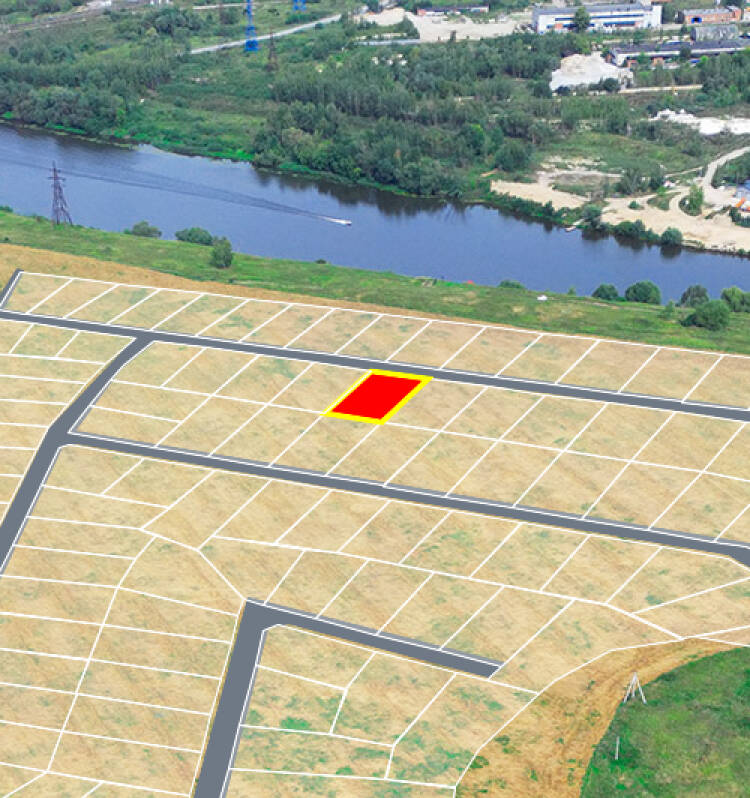 Фарватер уч.№114 - Земельный участок кадастровый номер 50:29:0060307:453