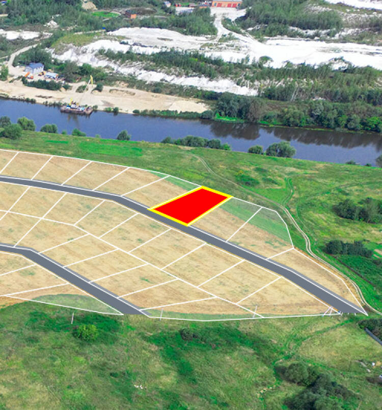 Фарватер уч.№138 - Земельный участок кадастровый номер 50:29:0060307:358