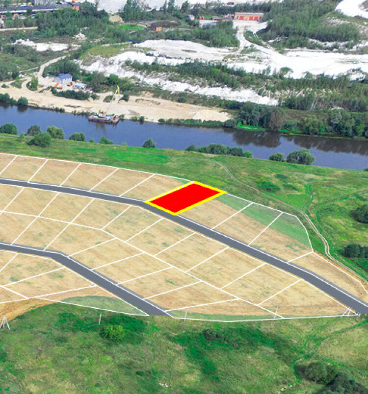 Фарватер уч.№137 - Земельный участок кадастровый номер 50:29:0060307:374