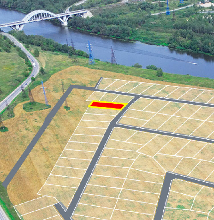 Фарватер уч.№80 - Земельный участок кадастровый номер 50:29:0060307:351