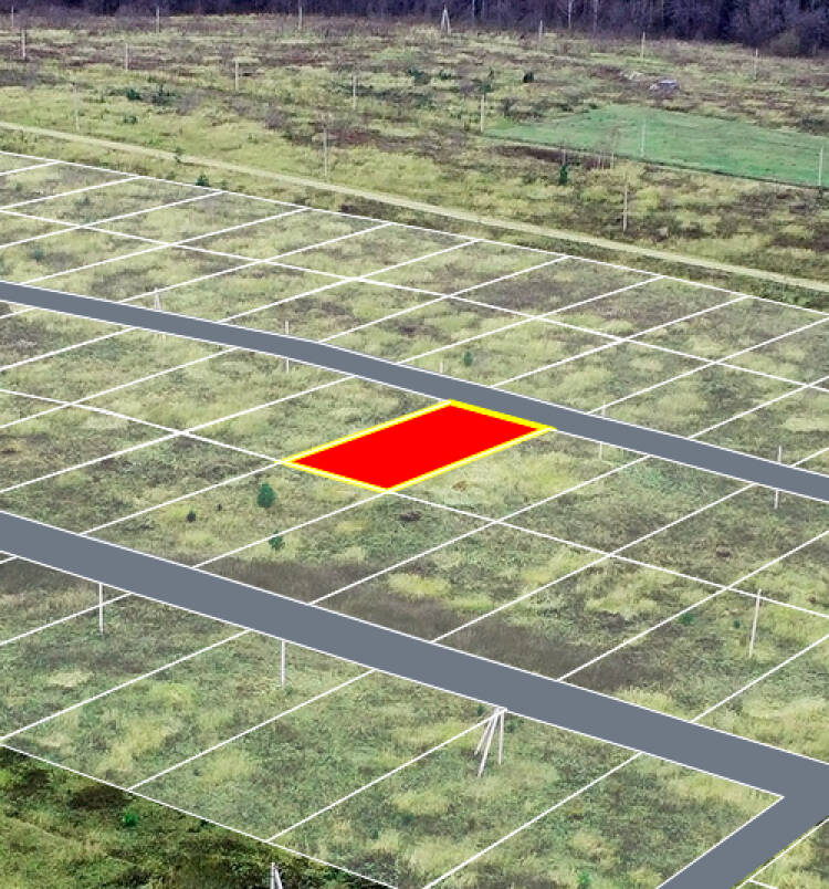 Заречный Луг уч.№48 - Земельный участок кадастровый номер 50:18:0050404:909