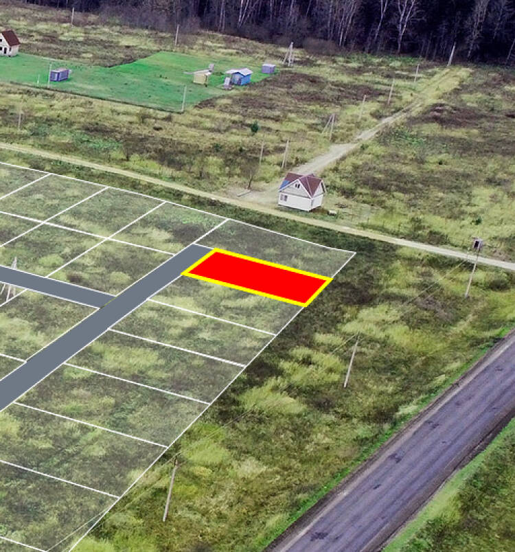 Заречный Луг уч.№8 - Земельный участок кадастровый номер 50:18:0050404:937