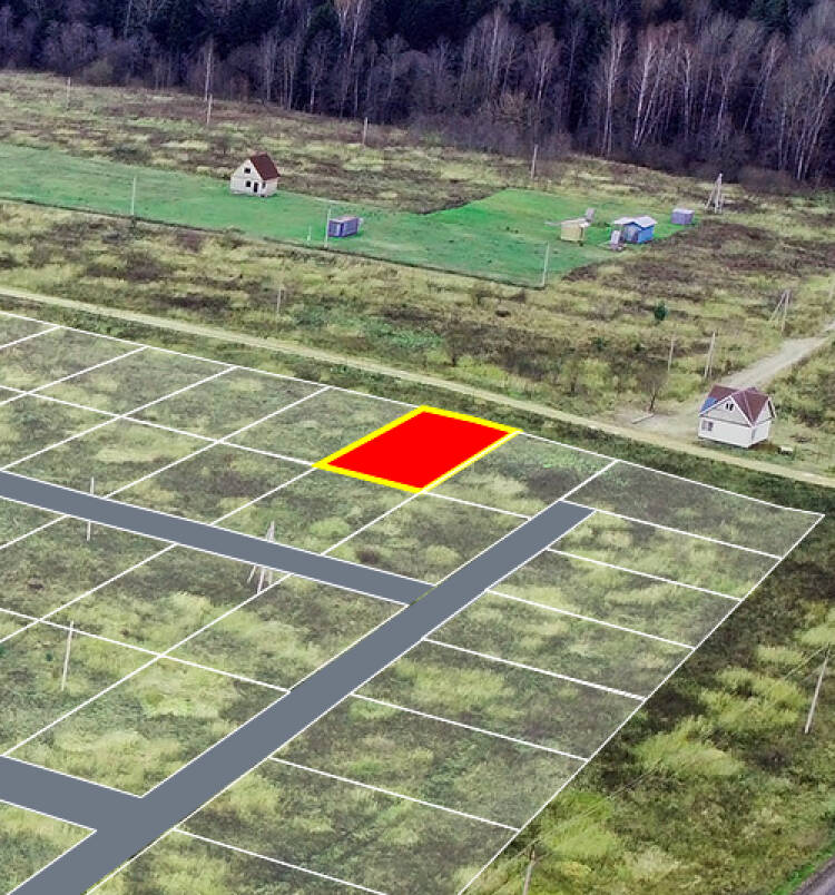 Заречный Луг уч.№11 - Земельный участок кадастровый номер 50:18:0050404:941