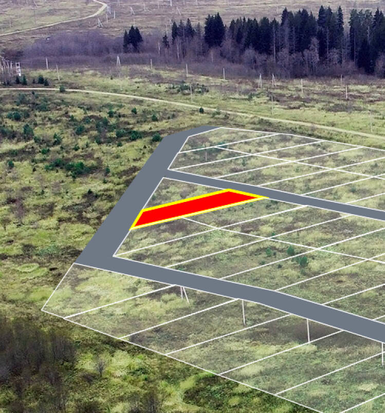 Заречный Луг уч.№55 - Земельный участок кадастровый номер 50:18:0050404:998