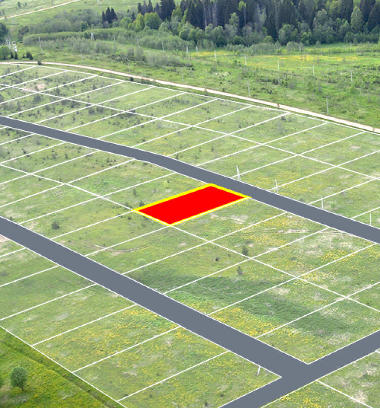 Заречный Луг уч.№48 - Земельный участок кадастровый номер 50:18:0050404:909