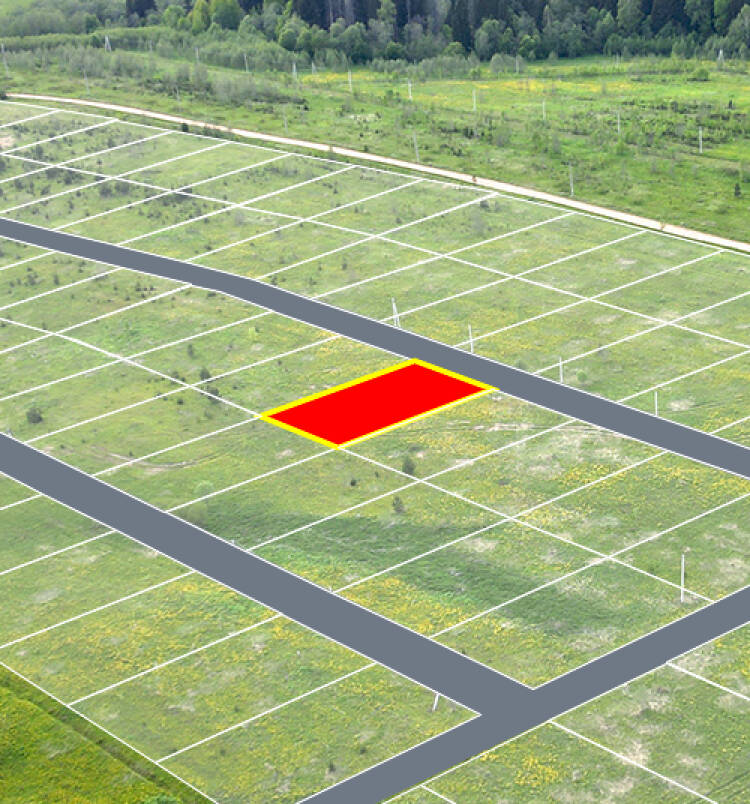 Заречный Луг уч.№47 - Земельный участок кадастровый номер 50:18:0050404:910