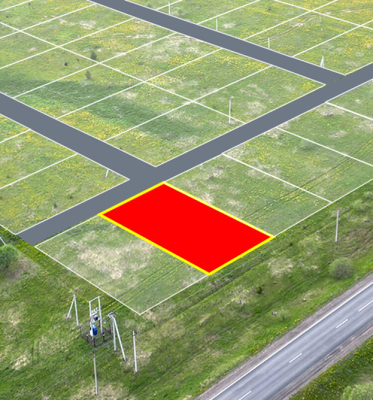 Заречный Луг уч.№2 - Земельный участок кадастровый номер 50:18:0050404:930