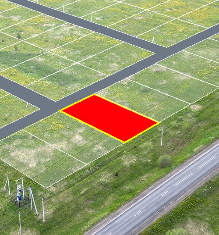 Заречный Луг уч.№3 - Земельный участок кадастровый номер 50:18:0050404:931