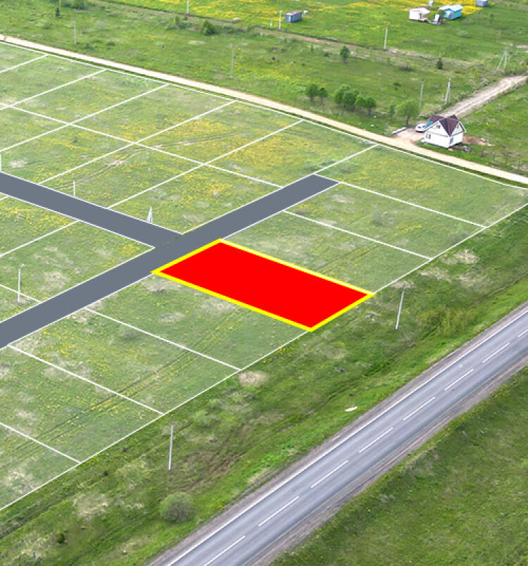 Заречный Луг уч.№6 - Земельный участок кадастровый номер 50:18:0050404:934