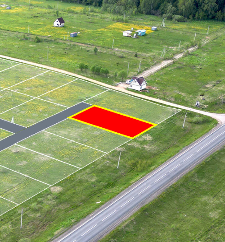 Заречный Луг уч.№8 - Земельный участок кадастровый номер 50:18:0050404:937