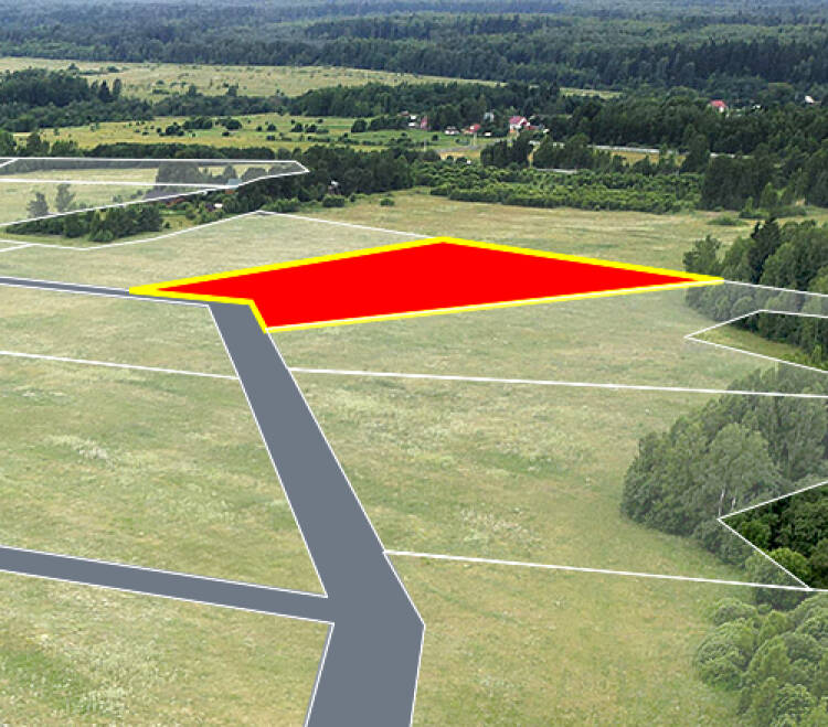 Семейкино уч.№16 - Земельный участок кадастровый номер 50:18:0050202:1109