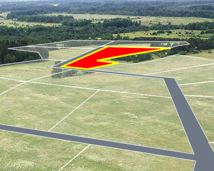 Семейкино уч.№14 - Земельный участок кадастровый номер 50:18:0050202:1111