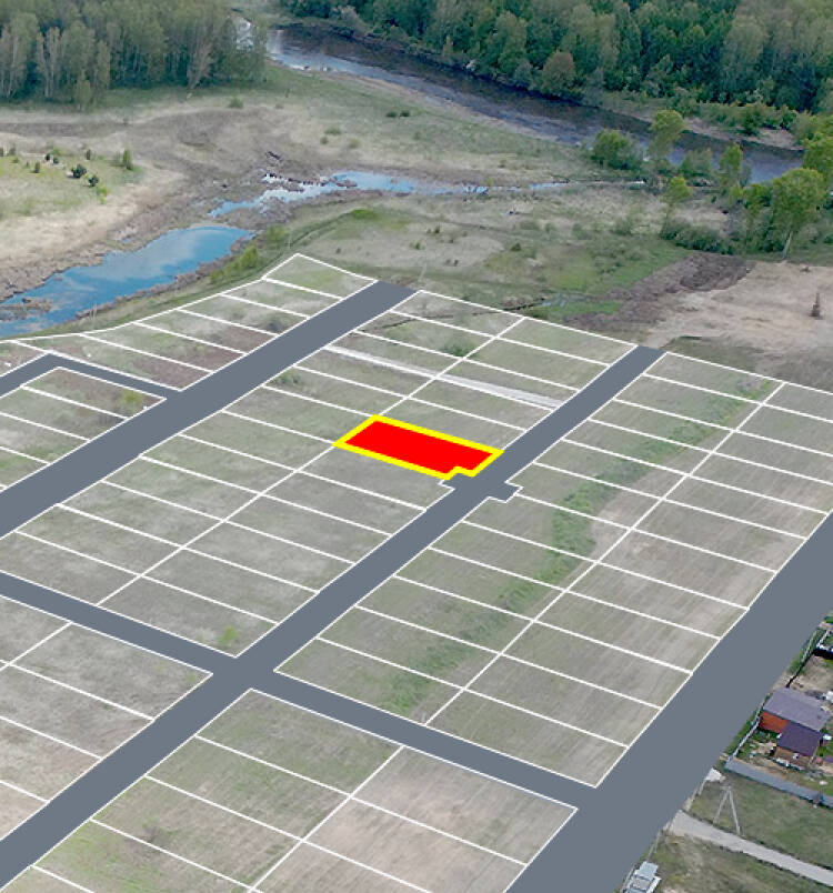 Зеленый берег уч.№59 - Земельный участок кадастровый номер 50:17:0020405:547