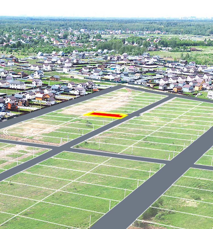 Зеленый берег уч.№35 - Земельный участок кадастровый номер 50:17:0020405:11