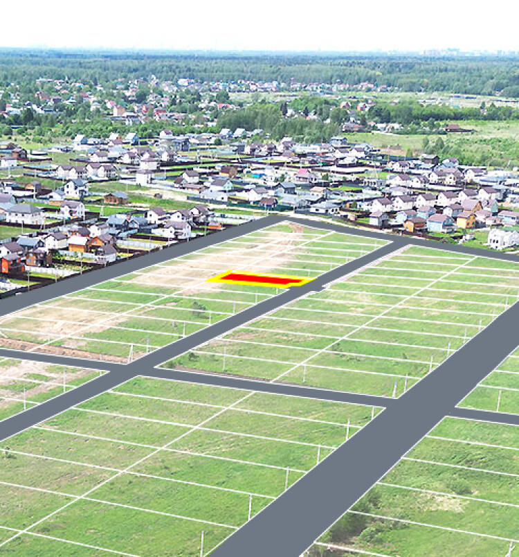 Зеленый берег уч.№34 - Земельный участок кадастровый номер 50:17:0020405:12