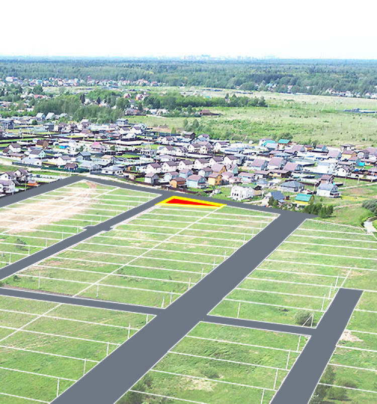 Зеленый берег уч.№78 - Земельный участок кадастровый номер 50:17:0020405:355