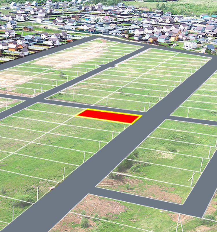 Зеленый берег уч.№91 - Земельный участок кадастровый номер 50:17:0020405:370