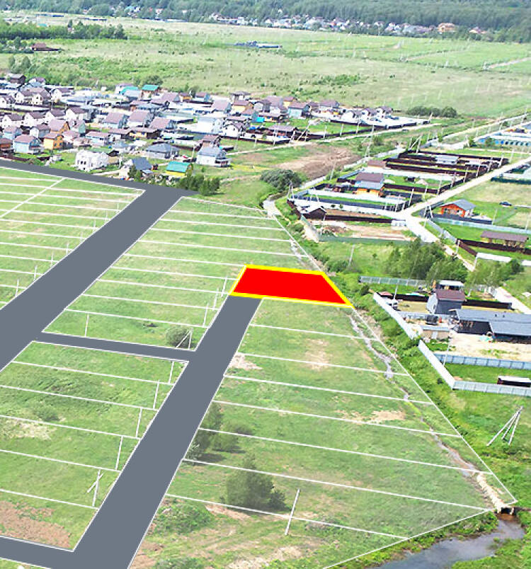 Зеленый берег уч.№125 - Земельный участок кадастровый номер 50:17:0020405:372