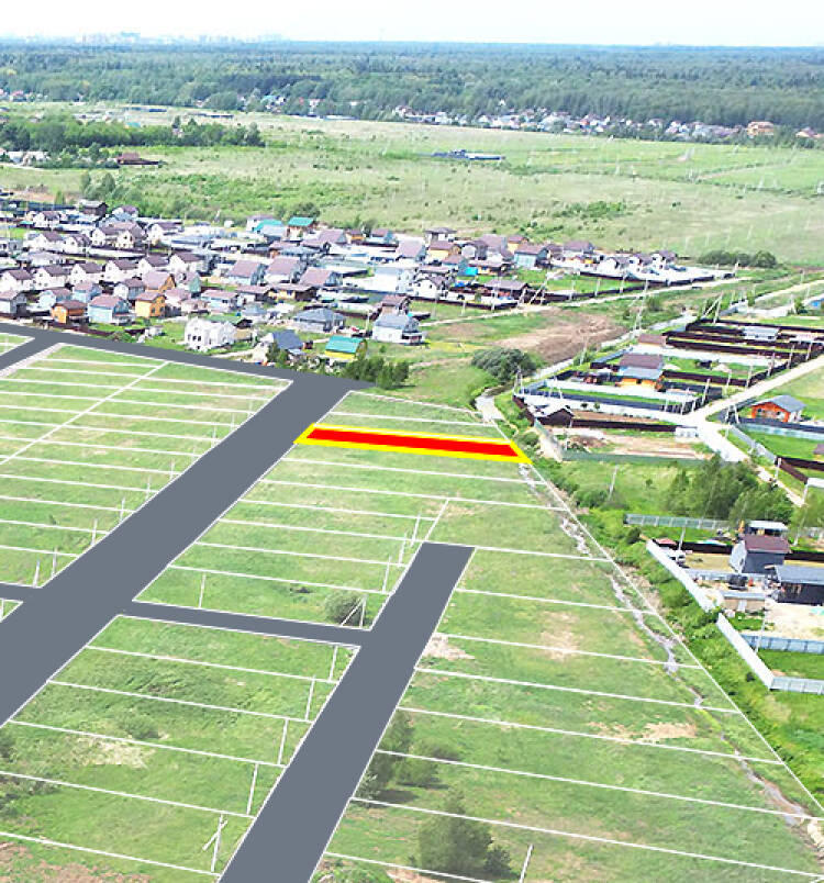 Зеленый берег уч.№122 - Земельный участок кадастровый номер 50:17:0020405:373