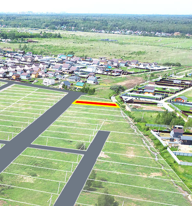 Зеленый берег уч.№123 - Земельный участок кадастровый номер 50:17:0020405:374