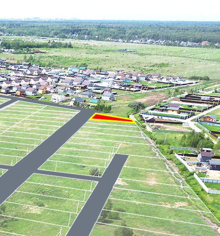 Зеленый берег уч.№124 - Земельный участок кадастровый номер 50:17:0020405:375