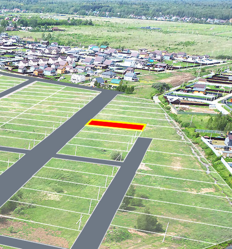 Зеленый берег уч.№119 - Земельный участок кадастровый номер 50:17:0020405:376