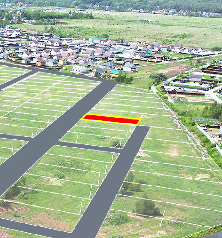 Зеленый берег уч.№118 - Земельный участок кадастровый номер 50:17:0020405:377