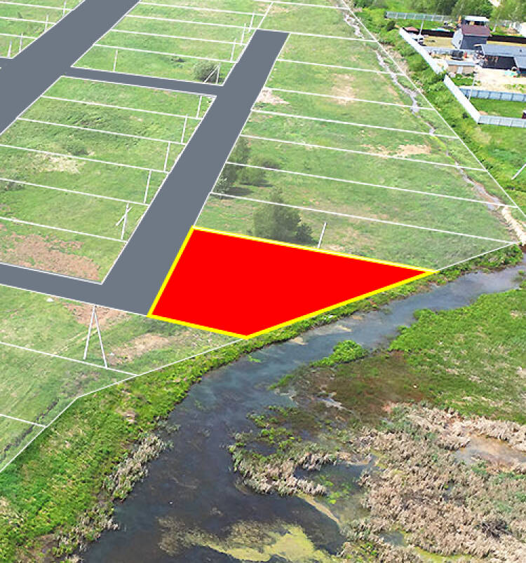 Зеленый берег уч.№133 - Земельный участок кадастровый номер 50:17:0020405:566