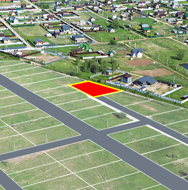 Зеленый берег уч.№125 - Земельный участок кадастровый номер 50:17:0020405:372