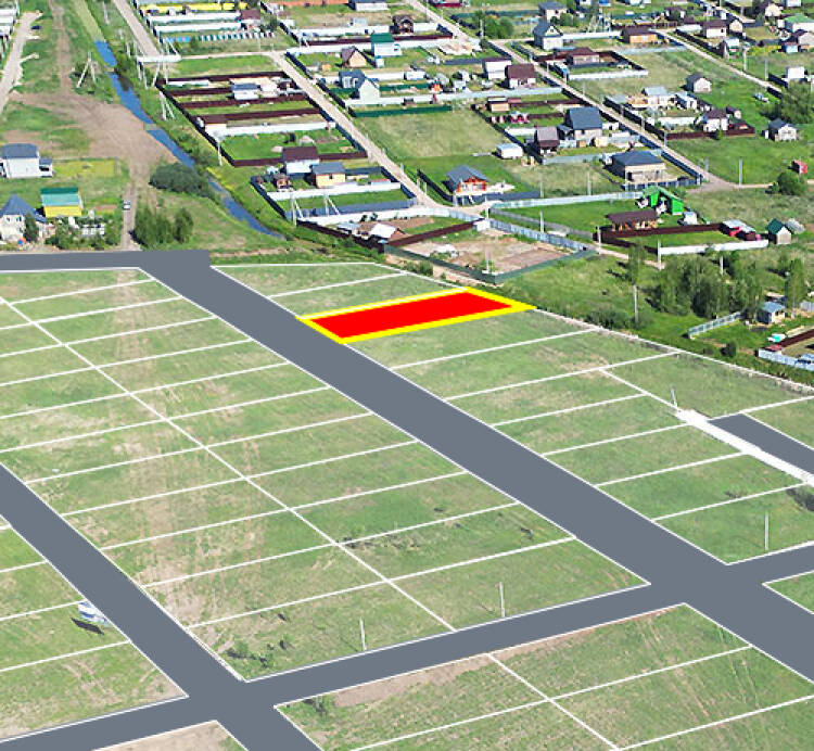 Зеленый берег уч.№122 - Земельный участок кадастровый номер 50:17:0020405:373