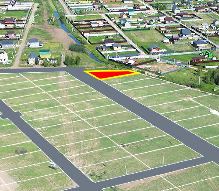 Зеленый берег уч.№124 - Земельный участок кадастровый номер 50:17:0020405:375