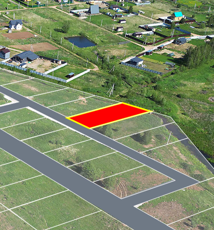 Зеленый берег уч.№130 - Земельный участок кадастровый номер 50:17:0020405:521