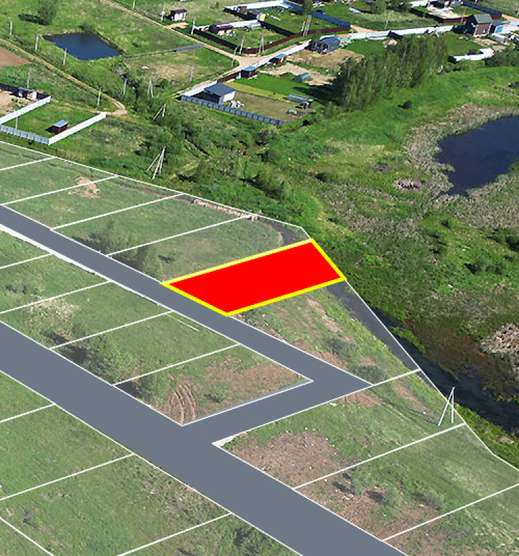 Зеленый берег уч.№132 - Земельный участок кадастровый номер 50:17:0020405:567