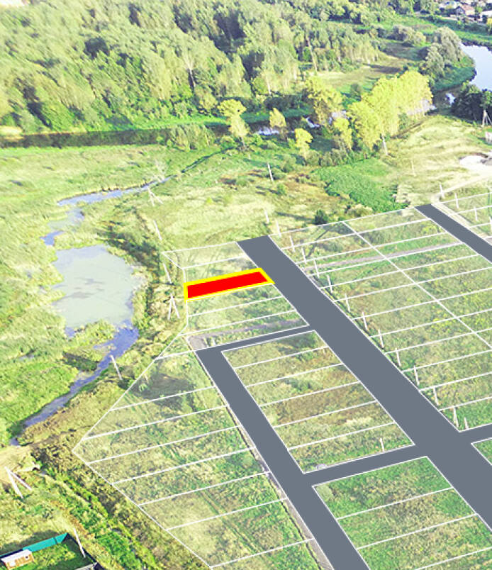 Зеленый берег уч.№105 - Земельный участок кадастровый номер 50:17:0020405:562