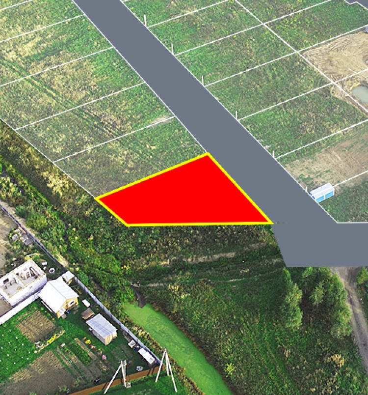 Зеленый берег уч.№124 - Земельный участок кадастровый номер 50:17:0020405:375