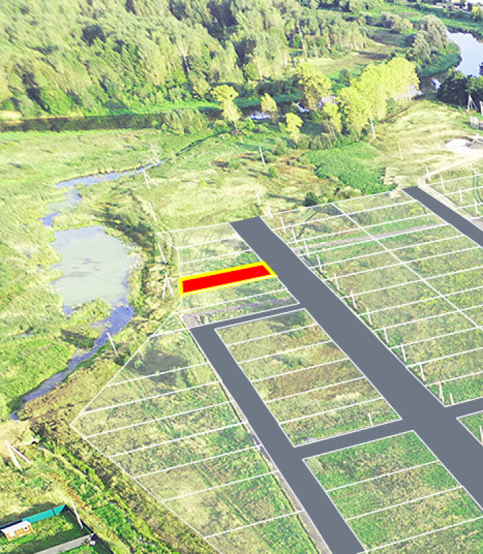 Зеленый берег уч.№106 - Земельный участок кадастровый номер 50:17:0020405:563