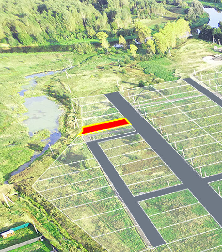 Зеленый берег уч.№107 - Земельный участок кадастровый номер 50:17:0020405:564