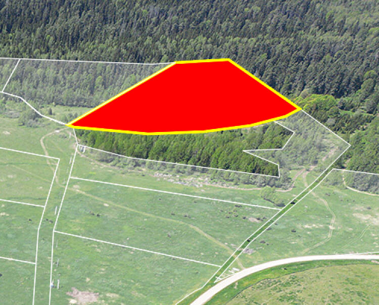 Астафьево Запад уч.№21 - Земельный участок кадастровый номер 50:18:0000000:38471