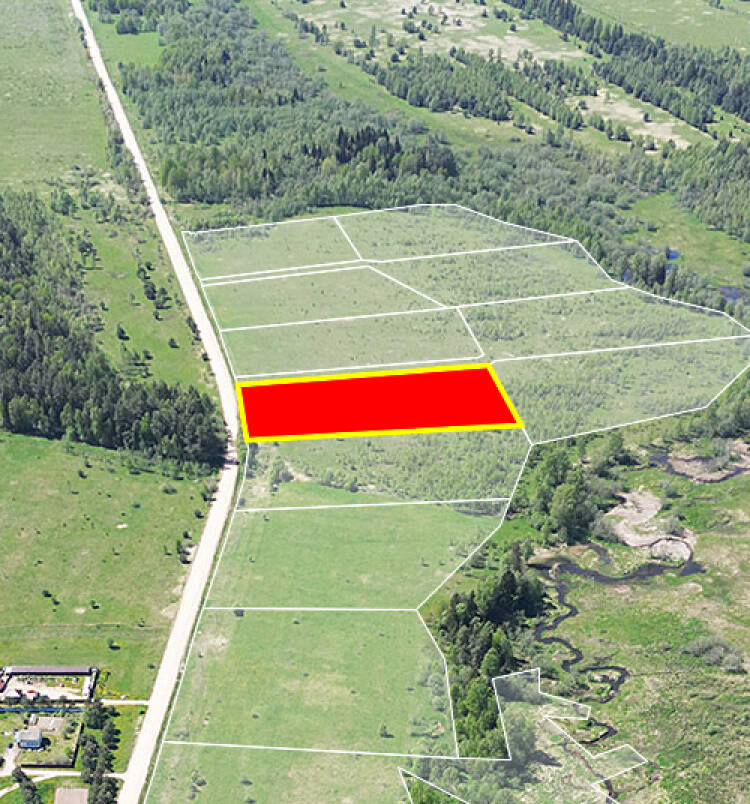 Махов луг уч.№7 - Земельный участок кадастровый номер 50:18:0050303:462