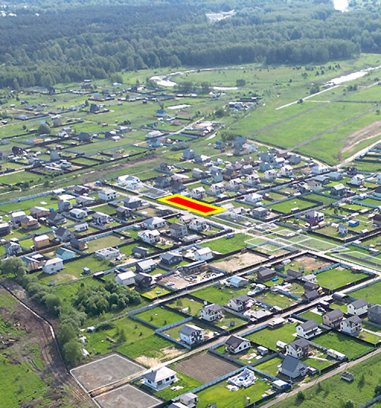 Зеленый Берег SALE уч.№12 - Земельный участок кадастровый номер 50:17:0020403:1189