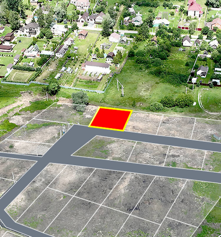 Рахманово ИЖС уч.№8 - Земельный участок кадастровый номер 50:17:0030109:749