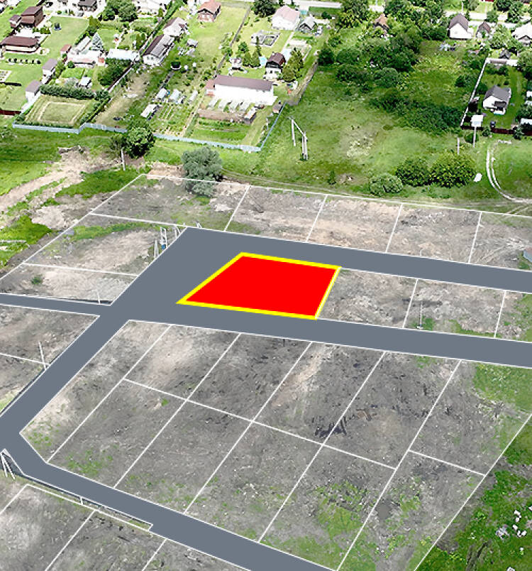 Рахманово ИЖС уч.№12 - Земельный участок кадастровый номер 50:17:0030109:758