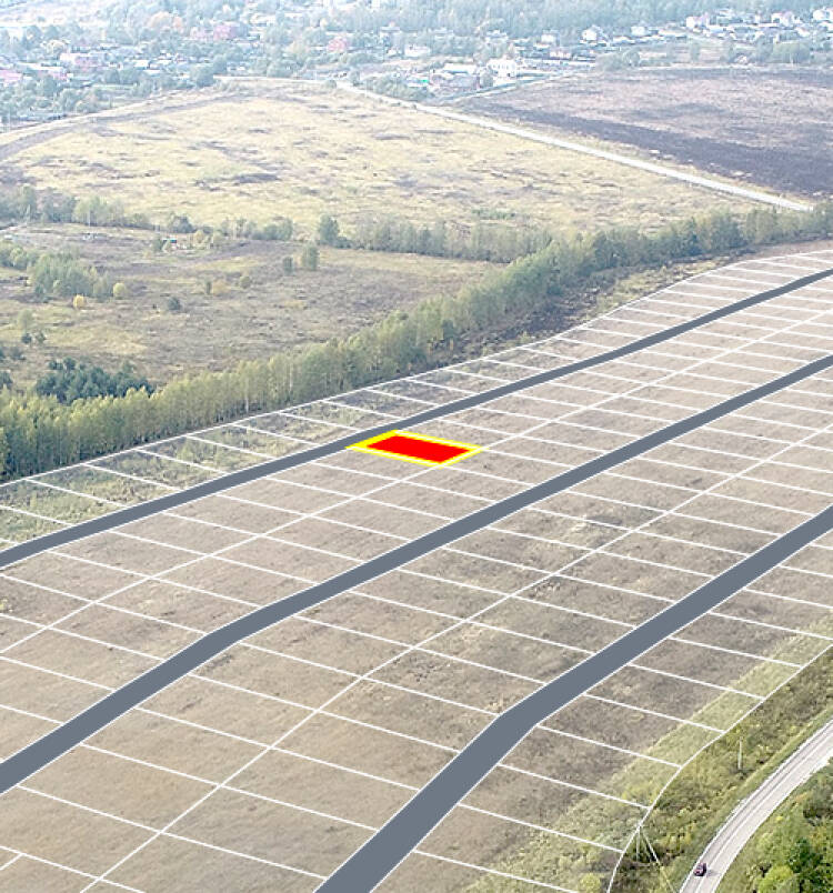 Егорки уч.№51 - Земельный участок кадастровый номер 50:30:0020117:870