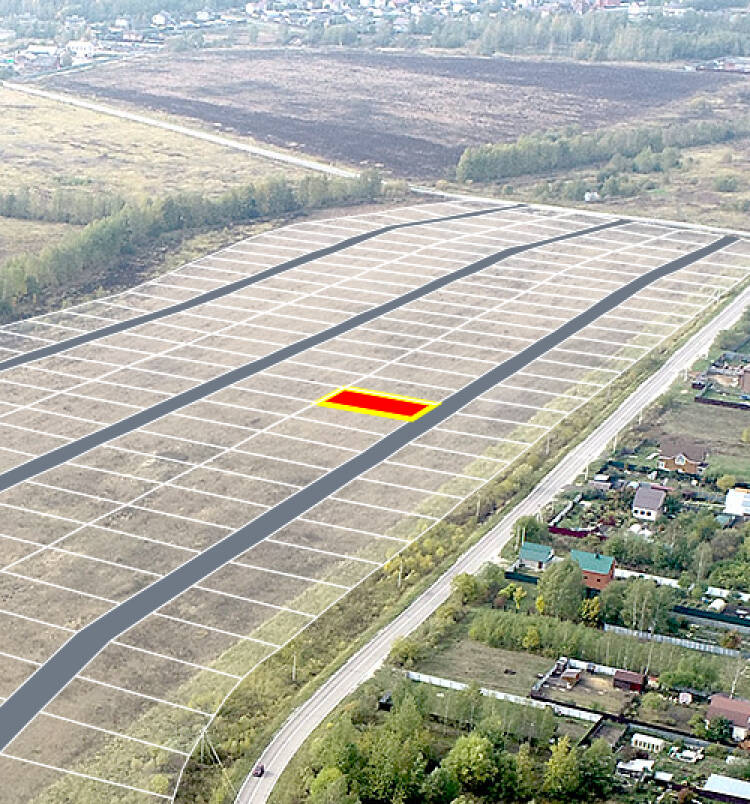 Егорки уч.№161 - Земельный участок кадастровый номер 50:30:0020117:678