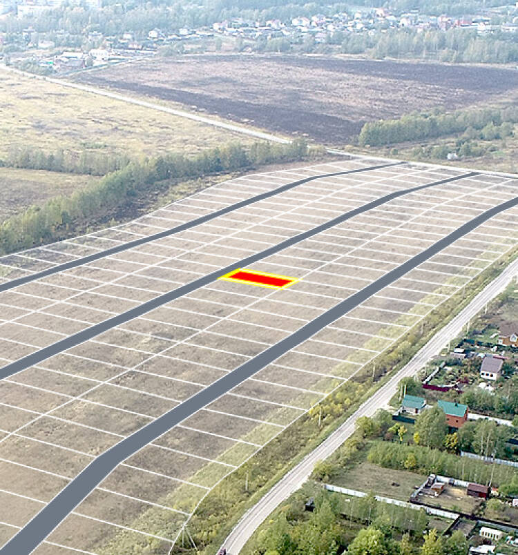 Егорки уч.№127 - Земельный участок кадастровый номер 50:30:0020117:679