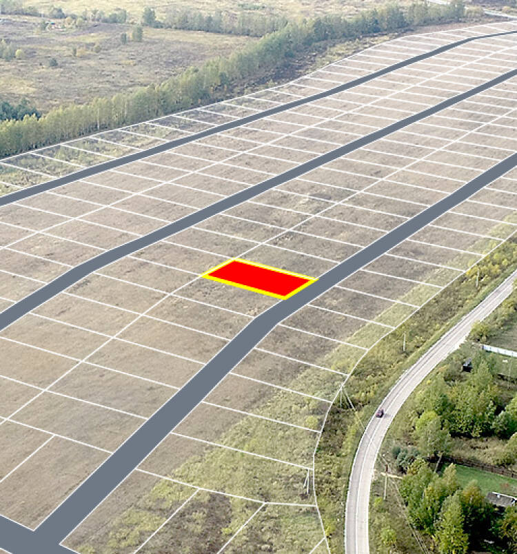 Егорки уч.№170 - Земельный участок кадастровый номер 50:30:0020117:681