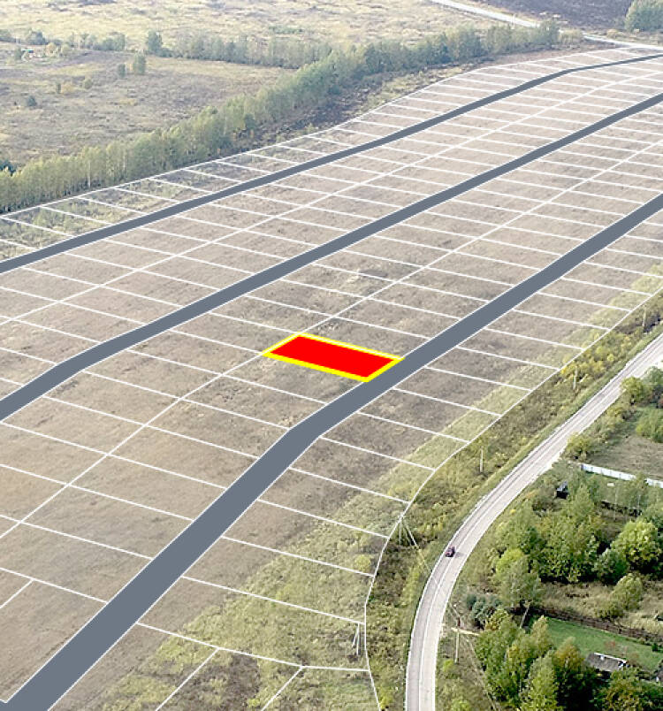 Егорки уч.№169 - Земельный участок кадастровый номер 50:30:0020117:682